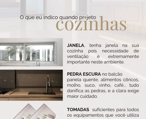 Dicas para projeto de cozinha!