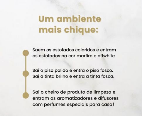 Dicas para um ambiente chique!