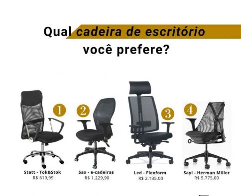 Cadeiras de trabalho