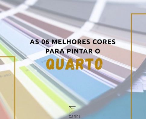 06 CORES PARA PINTURA DO QUARTO!